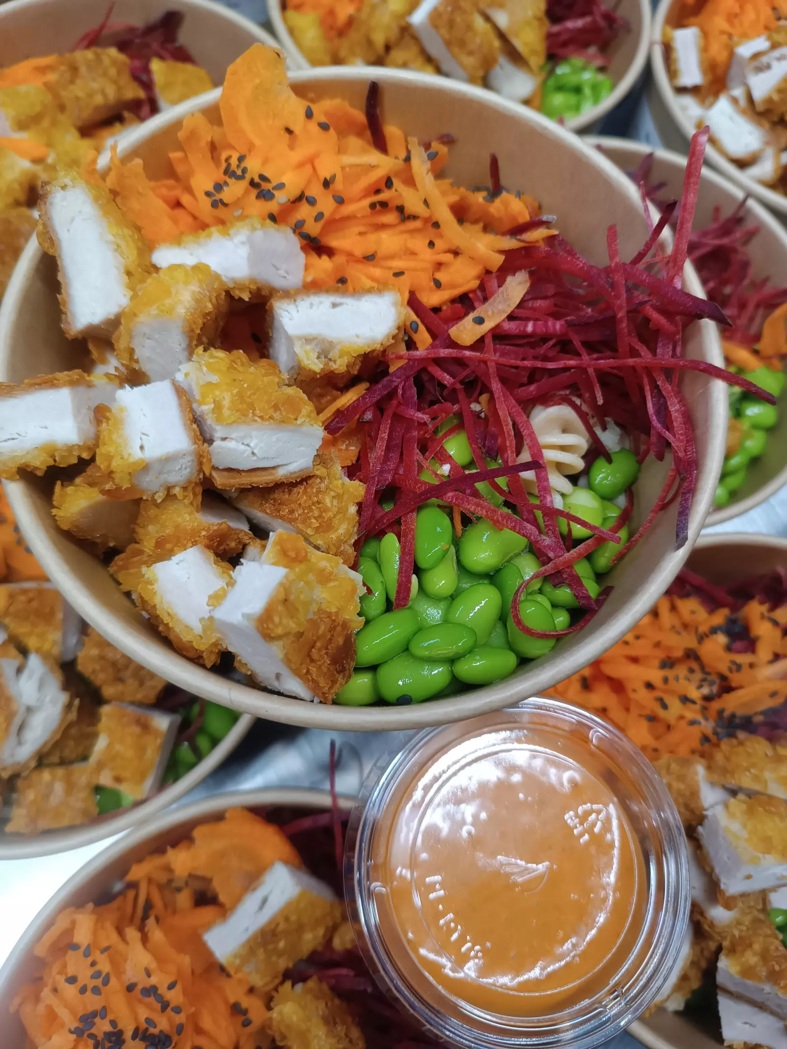 Photo du produit 🥗 Bowl au poulet croquant
