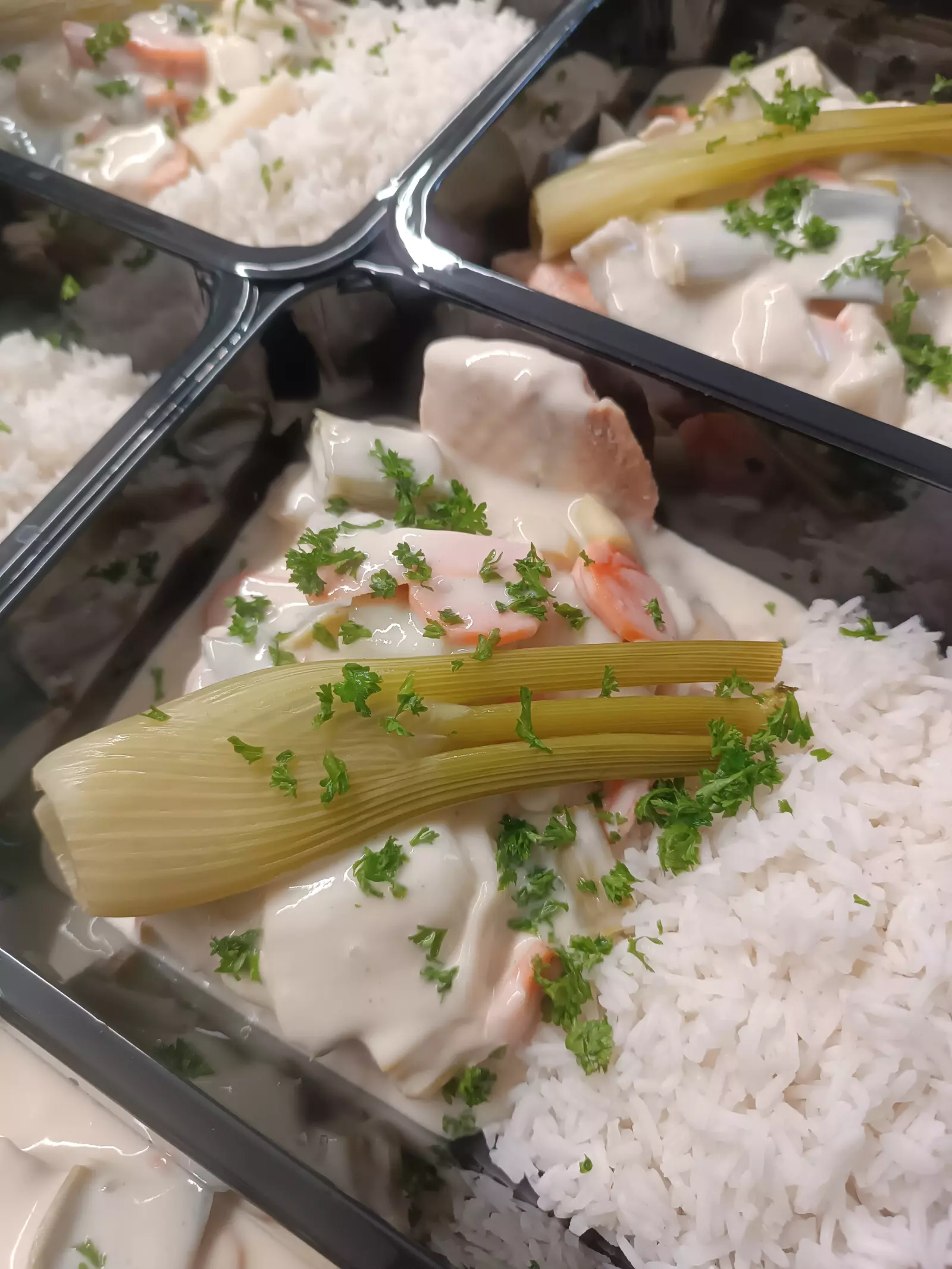 Photo du produit 🐟Marmite du pêcheur, crème, légumes et riz
