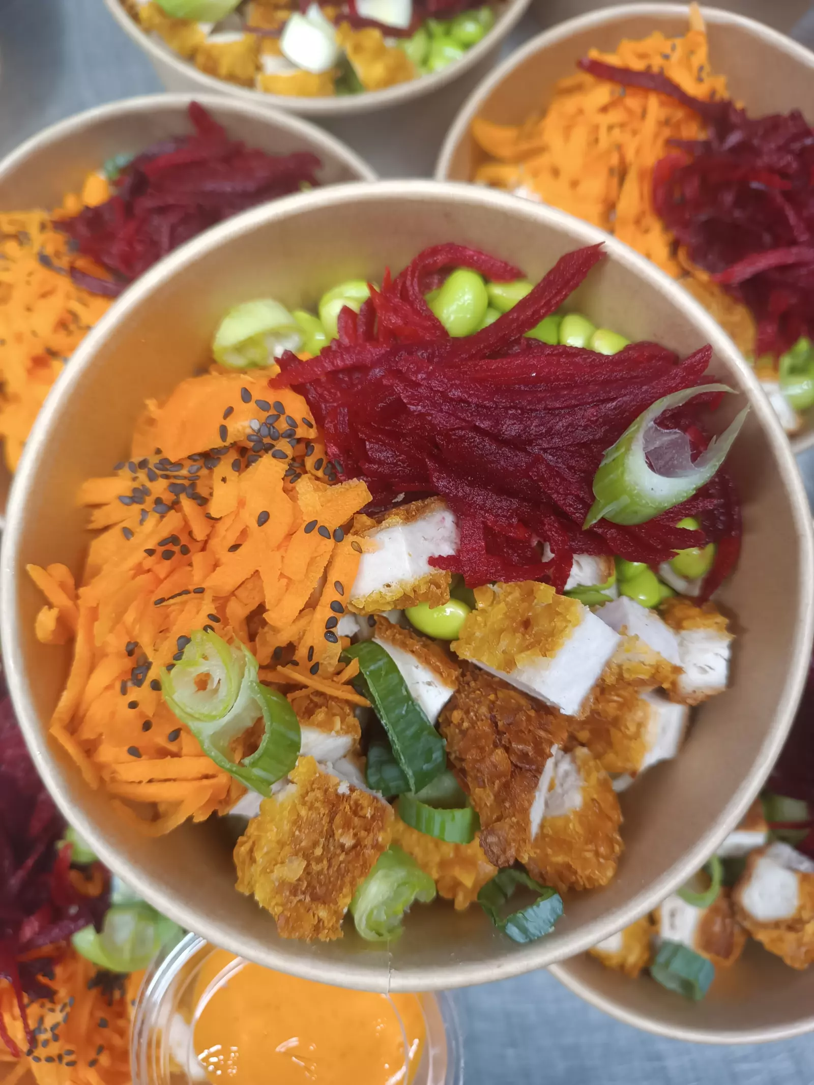 Photo du produit 🥗 Bowl au poulet croquant